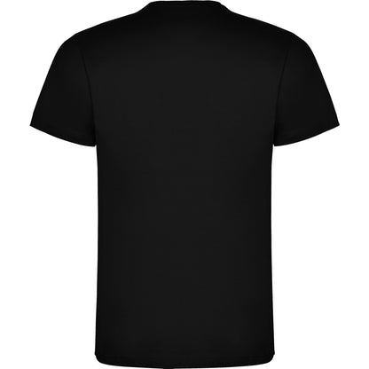 Camiseta Básica Algodón - Negro espalda