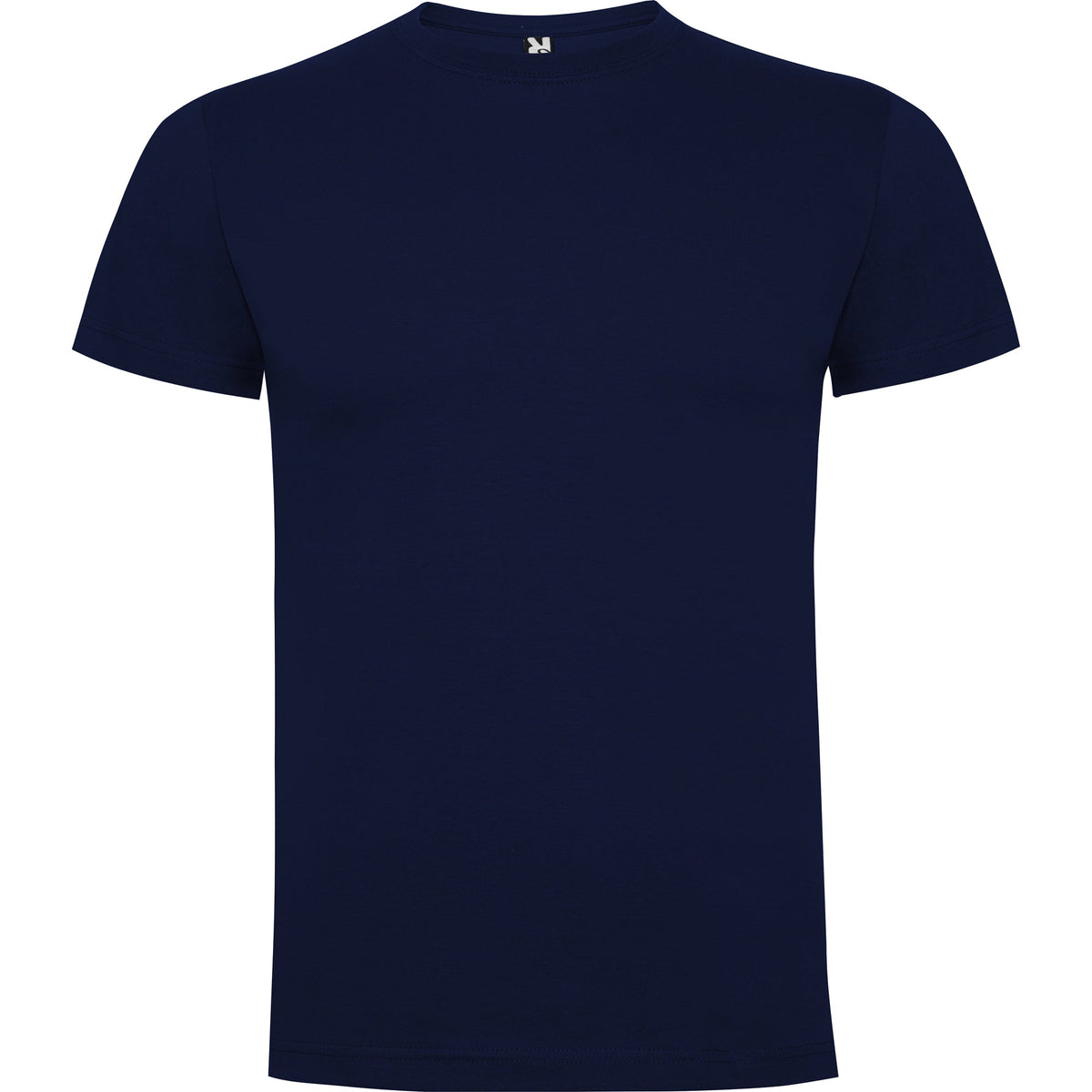 Camiseta Básica Algodón - Marino frontal