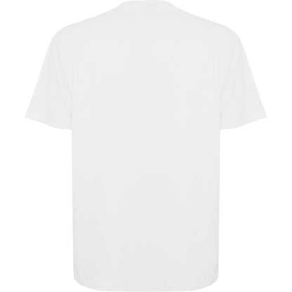 Camiseta Oversize - Blanco espalda