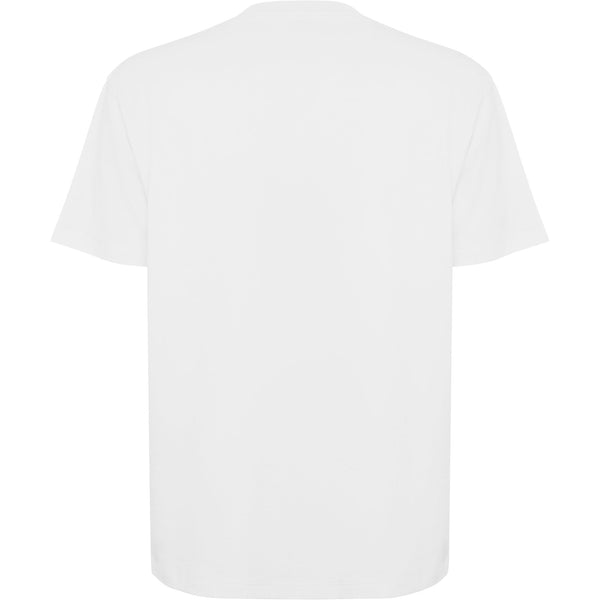 Camiseta Oversize - Blanco espalda