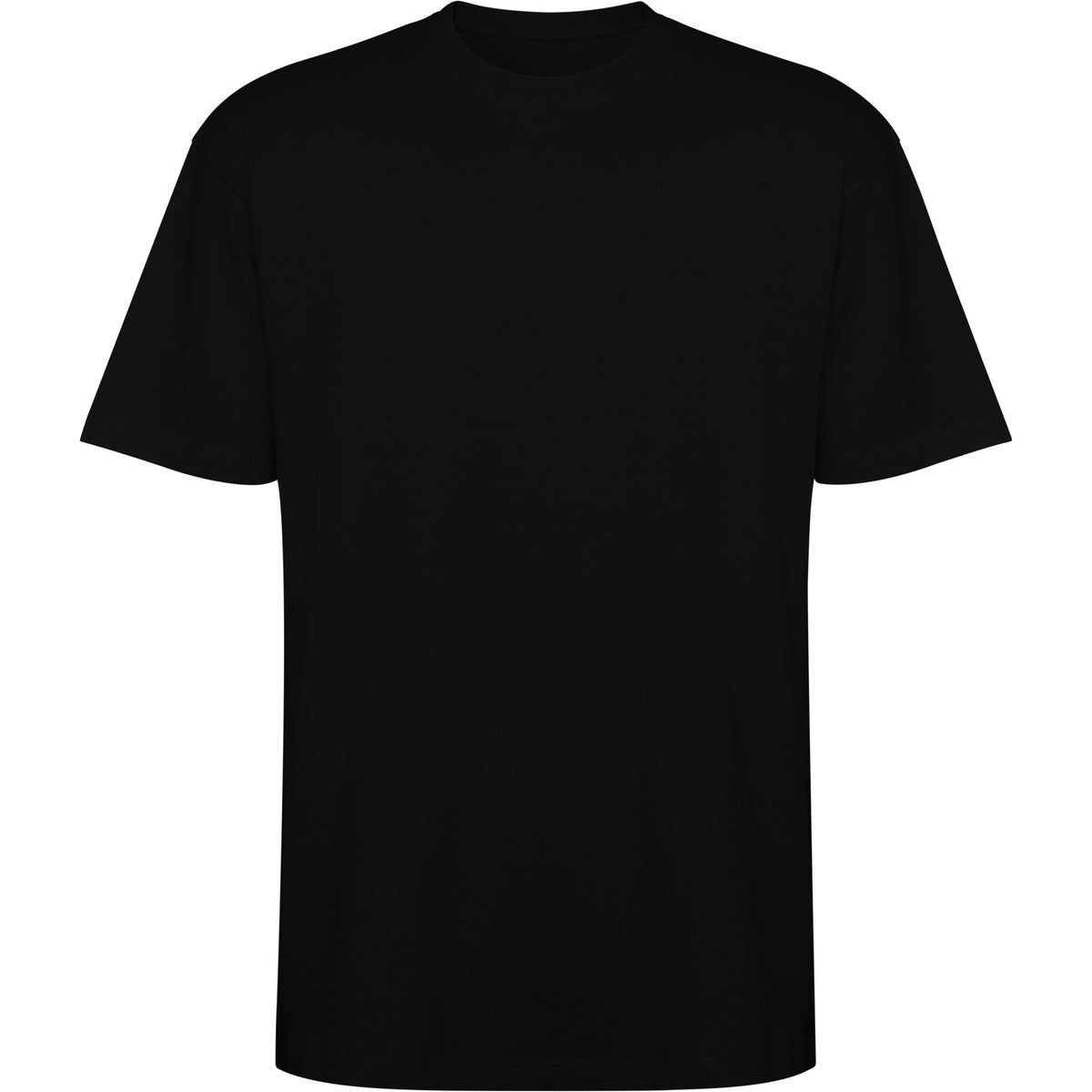 Camiseta Oversize - Negro frontal