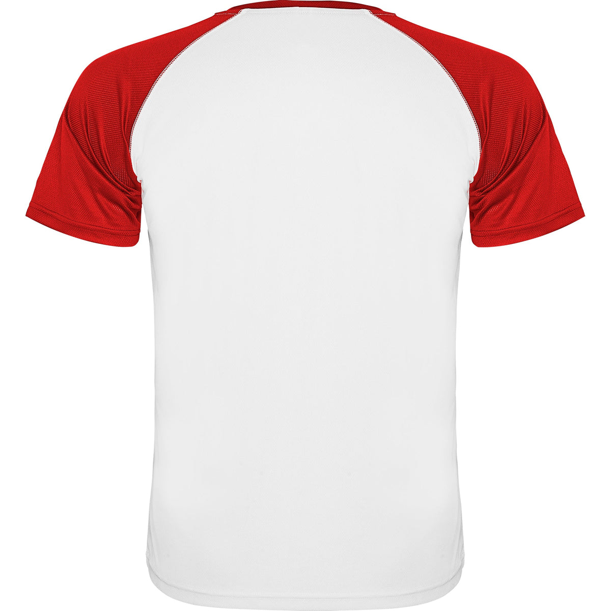 Blanco / Rojo - espalda