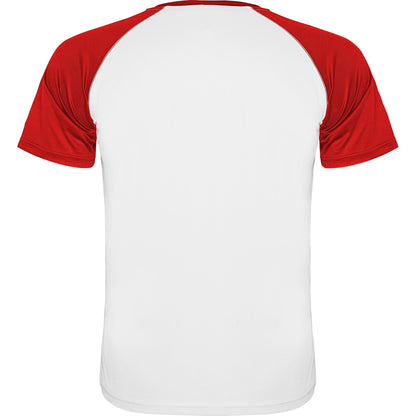 Blanco / Rojo - espalda